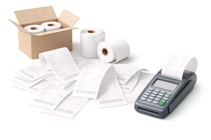 Imagen de Papel térmico (recibos)