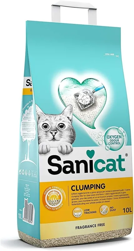 Producto recomendado: Arena para gatos sin perfume