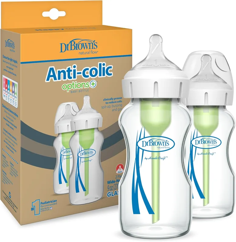 Producto recomendado: Biberón anticólicos de vidrio