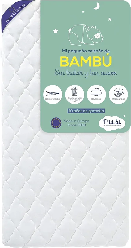 Producto recomendado: Colchón de cuna para bebé con materiales más simples