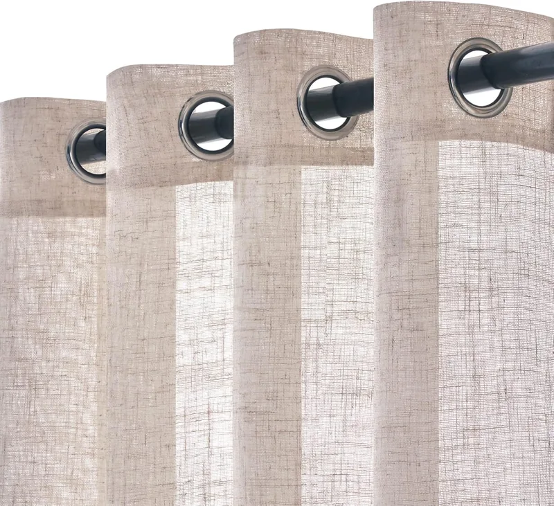 Producto recomendado: Cortinas de lino o algodón