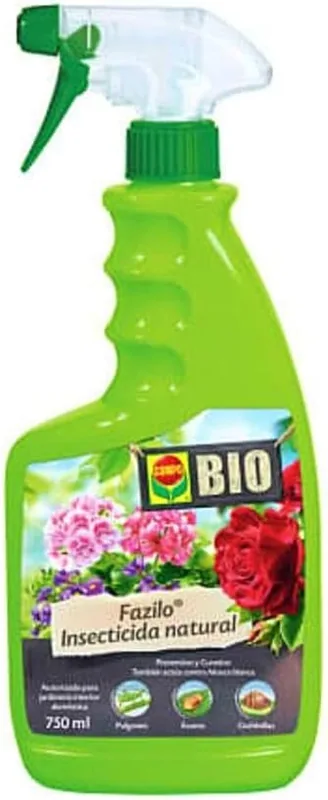 Producto recomendado: Insecticida de menor impacto para uso puntual
