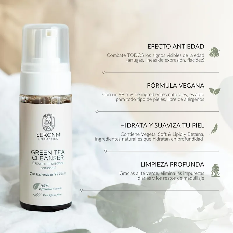 Producto recomendado: Limpiador facial suave sin perfume