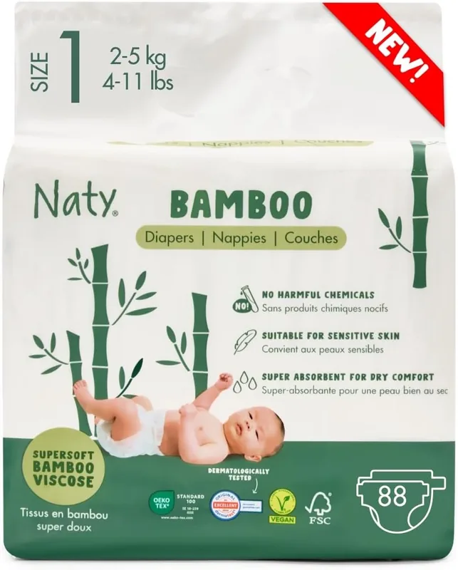 Producto recomendado: Pañales de bambú sin perfume