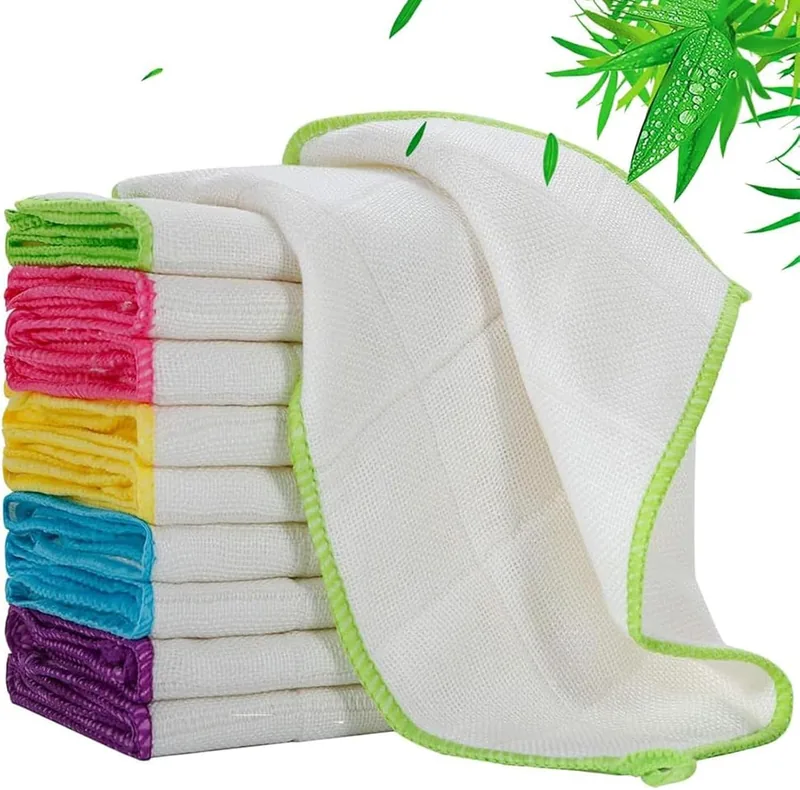 Producto recomendado: Paños reutilizables de bambú
