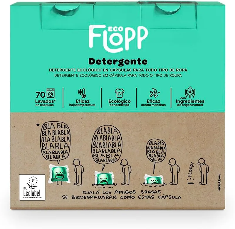 Producto recomendado: Detergente ecológico para ropa