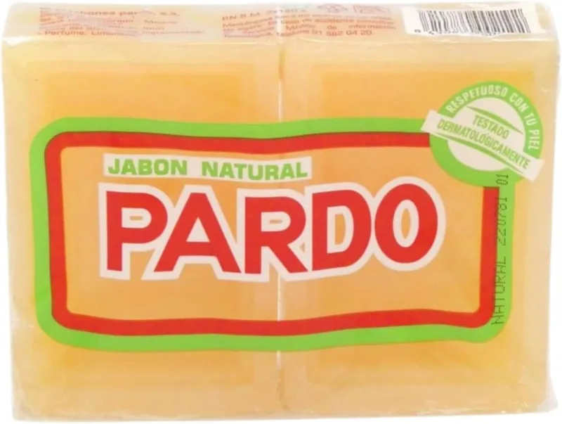 Producto recomendado: Agua y jabón suave