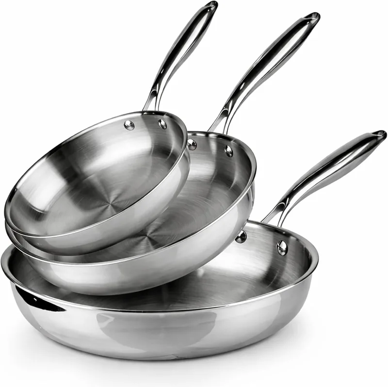 Producto recomendado: Sartén de acero inoxidable