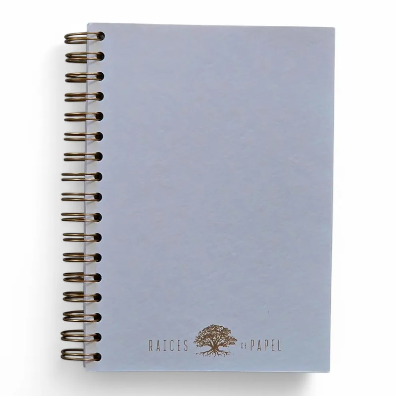 Producto recomendado: Agenda de papel reciclado (tapa cartón)