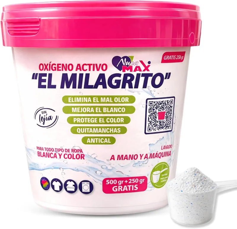 Producto recomendado: Quitamanchas a base de oxígeno