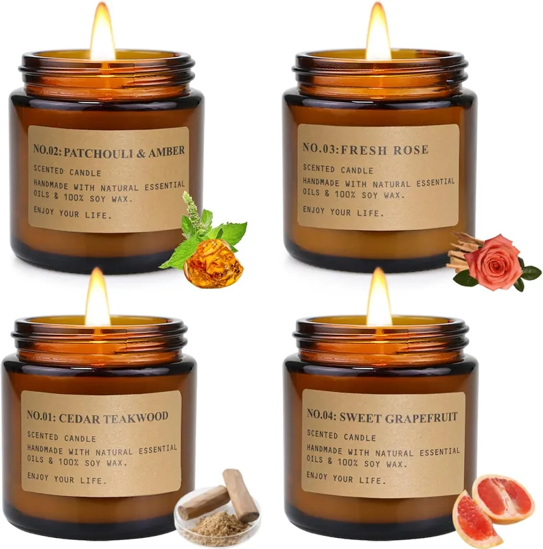Producto recomendado: Velas aromáticas naturales
